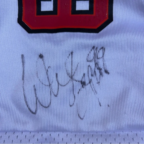 Warren Sapp 99 Autographed White Jersey Wilson L Size 14-16 Tampa Bay Buccaneers - Picture 8 of 11